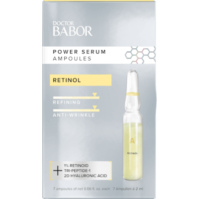 אפולות רטינול - ד"ר בבור POWER SERUM AMPOULES : RETINOL | DR BABOR
